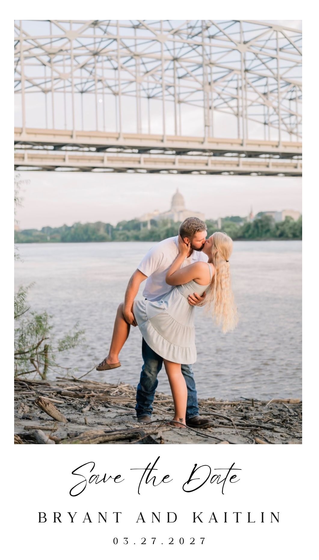 Bryant & Kaitlin — save the date